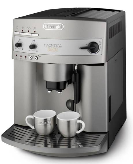 Delonghi - Magnifica  Espresso Machine (Factory Refurbished) - Silver 120 Volt