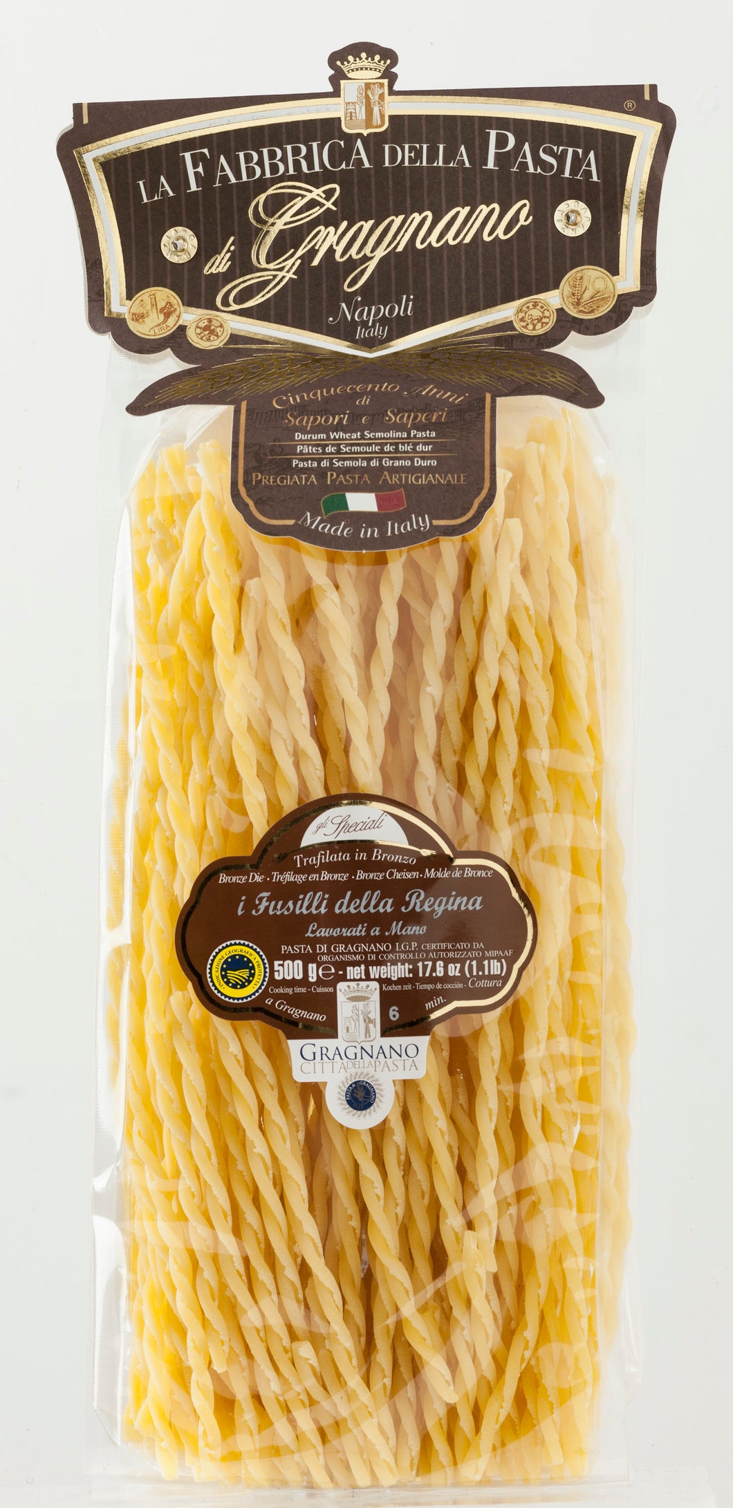 La Fabbrica Della Pasta Di Gragnano - Fusilli Della Regina - 17.6 oz (500g)