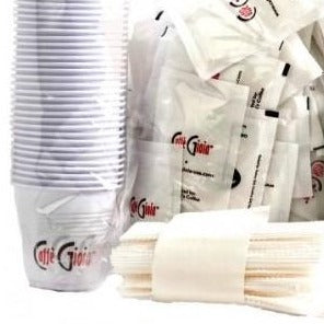 Gioia Kit (Cups, Stirres and Sugar) 150 Count