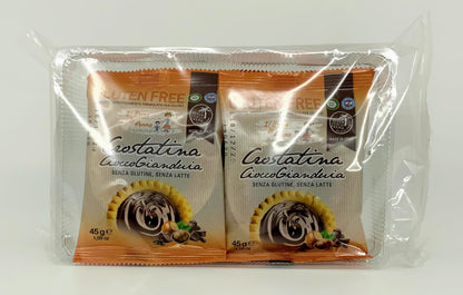 Rivetti - Crostatina Ciocco Gianduia - Milk Free/Gluten Free - (6 bags -45g each)