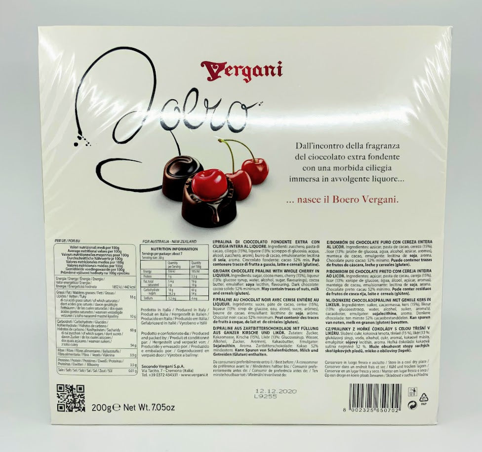 Vergani - Boero Gift Box - 200g (7.05 oz)