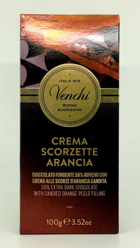 Venchi - Crema Scorzette Arancia - 100g (3.52 oz)