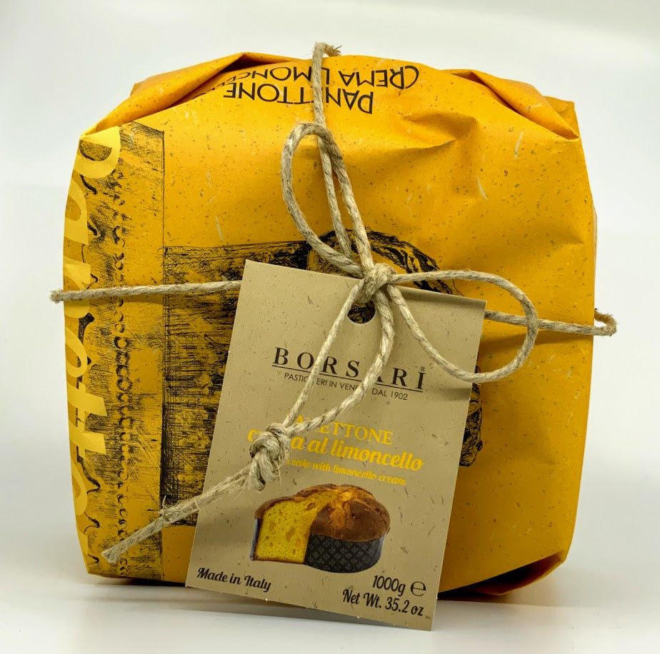 Borsari - Panettone with Crema Limongello - 1000g (35.2 oz)
