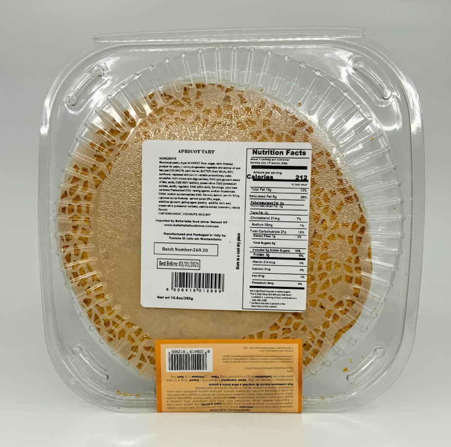 Dolciaria Festa - Artisanal Apricot Tart - 350g (12.34oz)