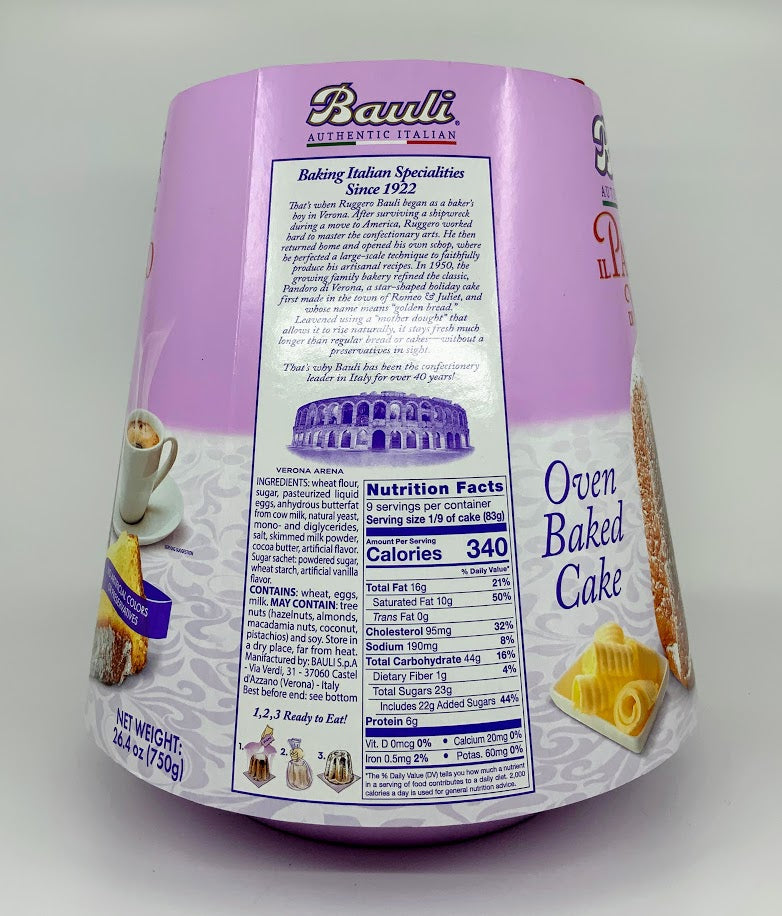 Bauli - Pandoro Di Verona - 700g (26.4 oz)