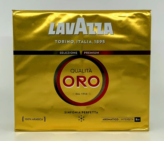 Lavazza - Oro Gold Double Pack Ground Espresso Bricks - 2 x 250g
