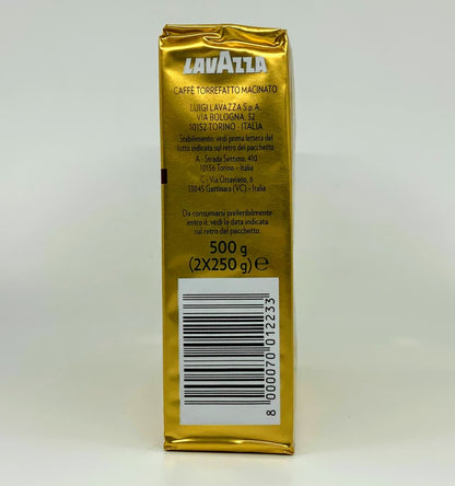 Lavazza - Oro Gold Double Pack Ground Espresso Bricks - 2 x 250g