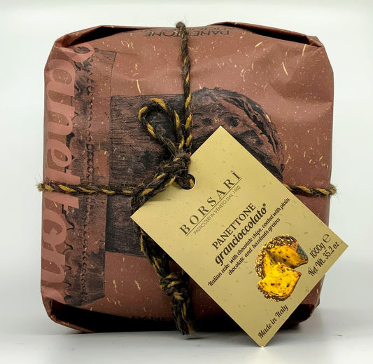 Borsari - Panettone Grancioccolato - 1000g (35.2 oz)