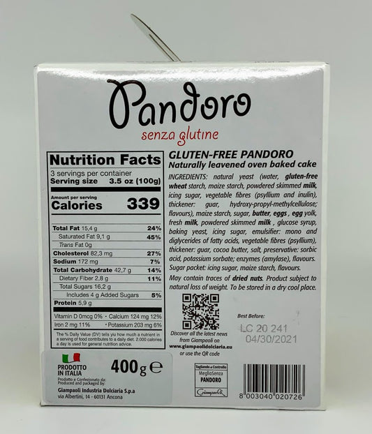 Giampaolo - Gluten Free Pandoro - 400g