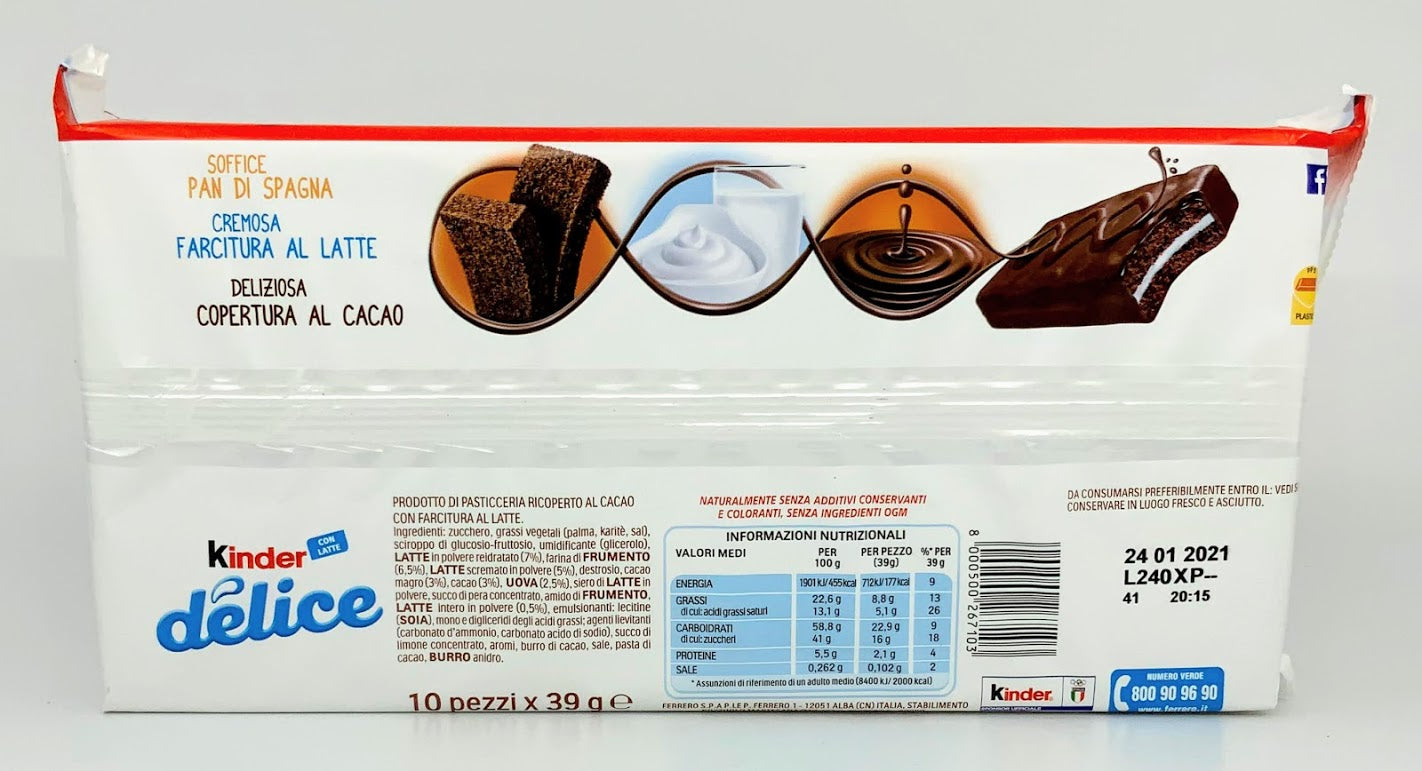 Kinder - Delice - (10pcs/39g each)