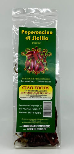 Ciao Foods - Peperoncino di Sicilia - 25g