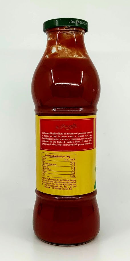 Mutti - Tomato Puree with Basil (passata) - 700g (24.7 oz)