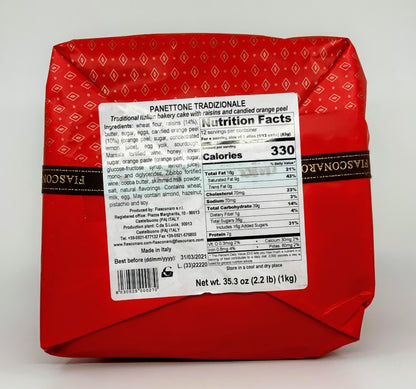 Fiasconaro - Panettone Tradizionale - 1000g (2.2 lbs)