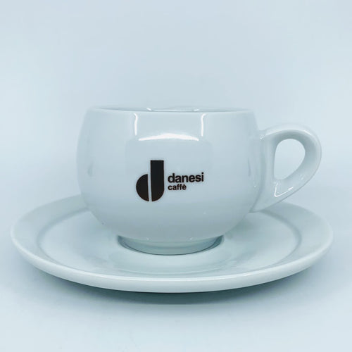 Danesi Ceramic Espresso Cup & Saucer (1 Cup)