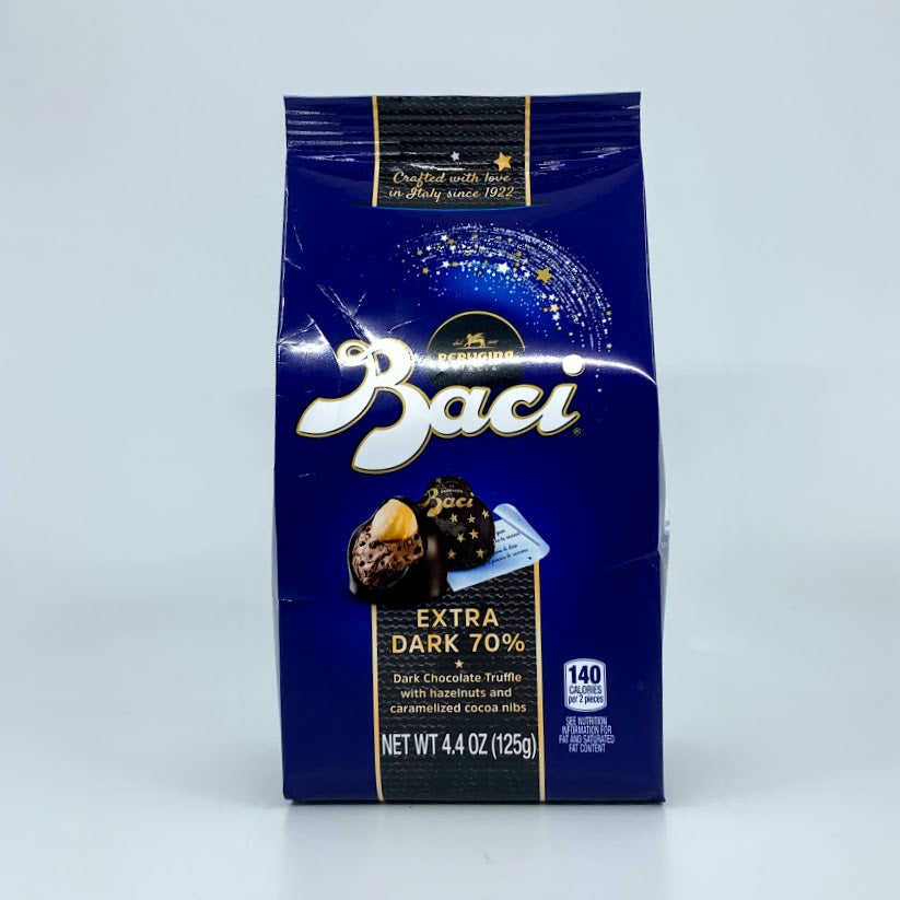 Baci Perugina - 10pcs Dark Choc 70% Truffles w/ Hazelnuts - 125g (4.4 oz)