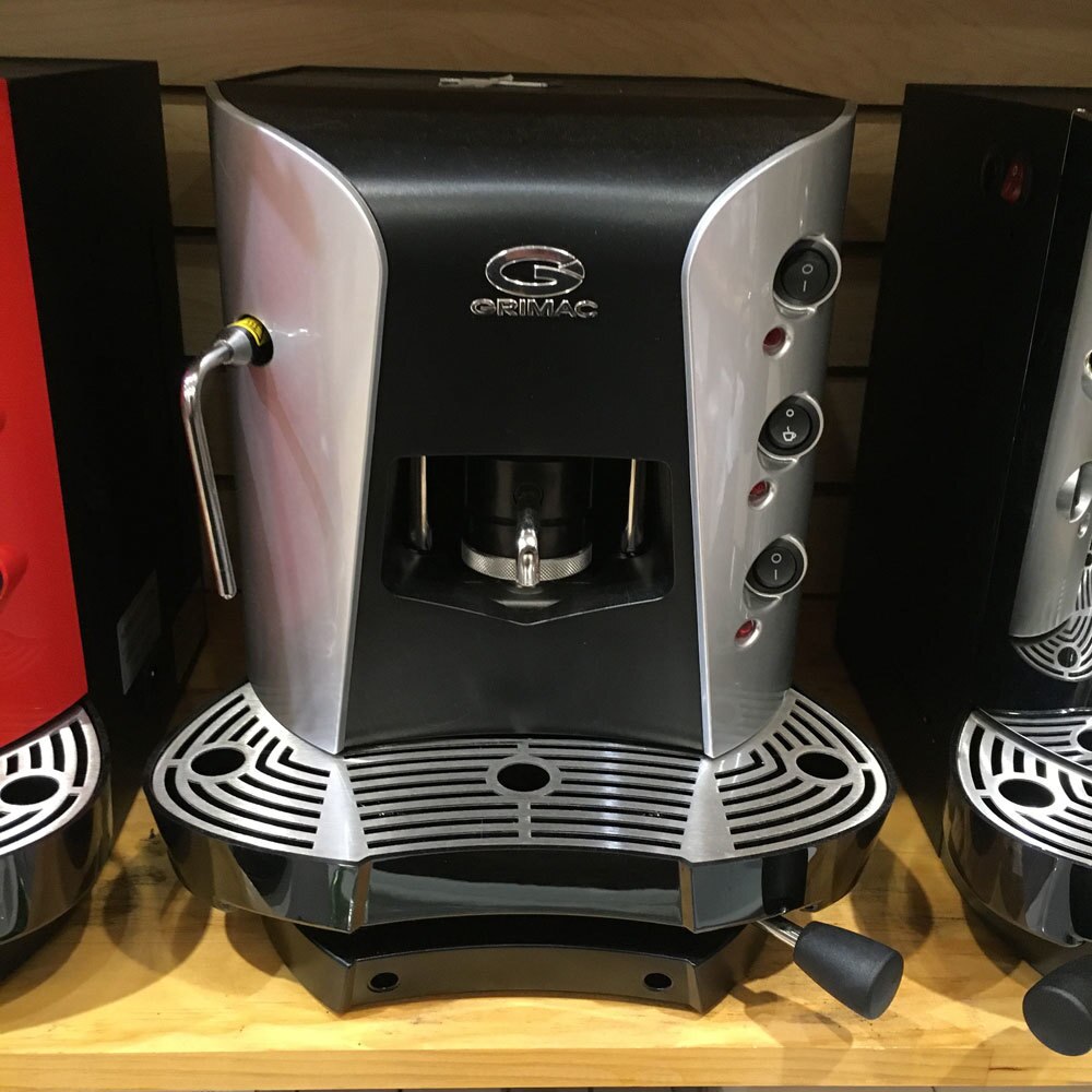 Grimac Terry Opale Espresso Machine with steam wand (Silver/Black)