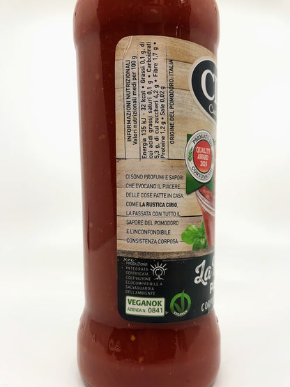 Cirio - La Rustica Passata Tomato Sauce - 680g