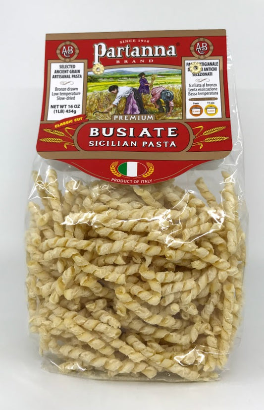 Partanna - Busiate Sicilian Pasta - 454g (16 oz)