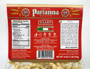 Partanna - Busiate Sicilian Pasta - 454g (16 oz)