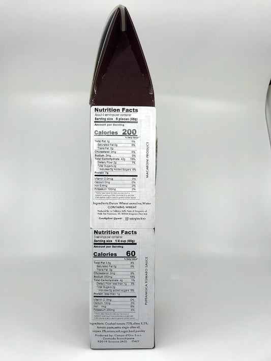 La Fabbrica Della Pasta - Le Specialita' - I Conchiglioni Giganti & Sugo Alla Puttanesca - 250g (8.8 oz) and 180g