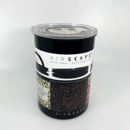 Airscape - Black - Forces Air Out So Freshness Stays In - 64 Fl Oz