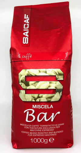 Saicaf  - Miscela Bar (Red) - Whole bean Espresso Coffee - 2.2 lb Bag