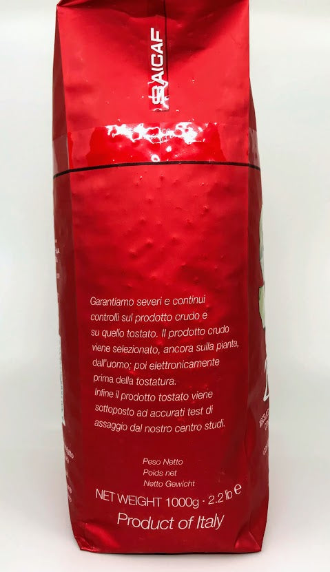 Saicaf  - Miscela Bar (Red) - Whole bean Espresso Coffee - 2.2 lb Bag