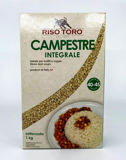 Riso Toro - Riso Campestre Integrale - 1000g