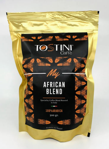 Tostini Caffe' - African Blend 100% Arabica Blend - 500g (1.1 lb)