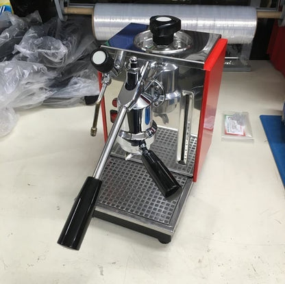 SOLD - Olympia Express Cremina 67 1990 Red Refurbished -- Brand New Group