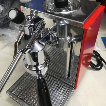 SOLD - Olympia Express Cremina 67 1990 Red Refurbished -- Brand New Group