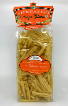 La Fabbrica Della Pasta Sensa Glutine - Gluten Free - Casarecce - 500g (17.6 oz)