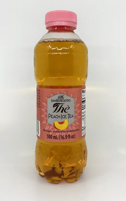 San Benedetto - Peach Ice Tea - 500ml (16.9 fl oz)