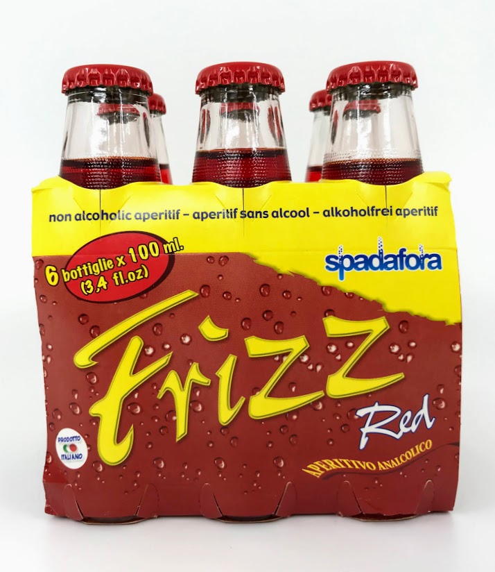 Spadafora - Frizz Red Bitter -6 bottles 100 ml - (3.4 fl oz)
