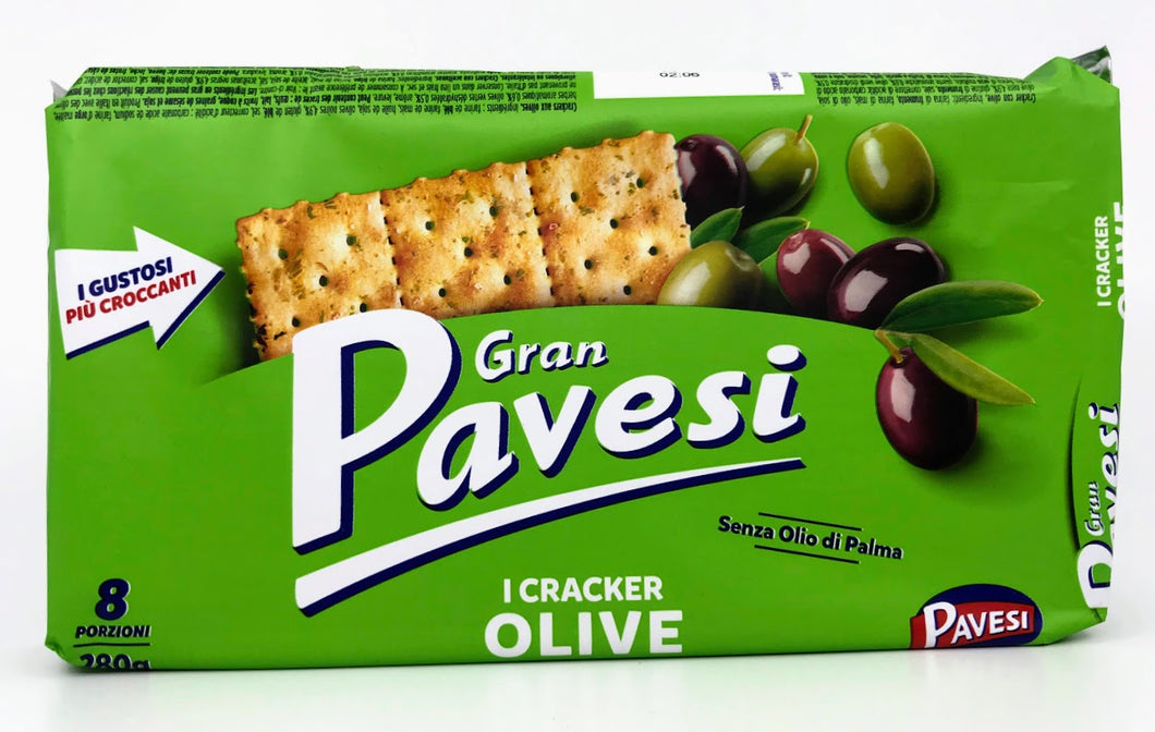 Pavesi- Gran Pavesi - Crakers Olive - 280g