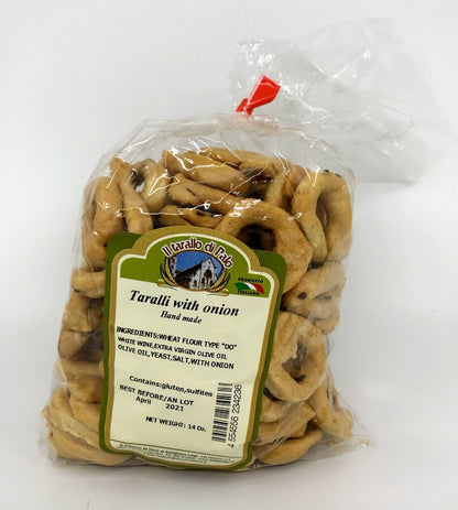 Il Tarallo Di Palo - Taralli With Onion - 14 oz