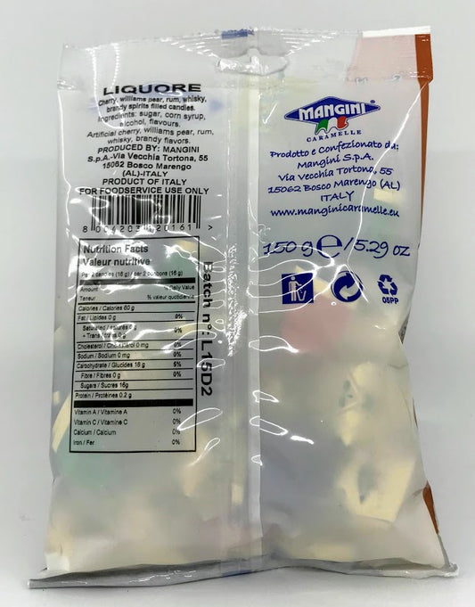 Mangini - Candies Liquore - 150g (5.29 oz)