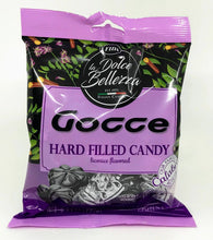 Fida -  Gocce Hard Filled Candy Licorice Flavored - 127g (4.5 oz)