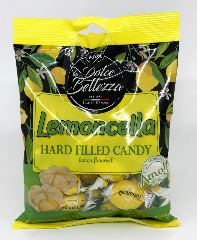 Fida - La Dolce Bellezza Lemoncella Hard Filled Candy - 127g (4.5 oz)