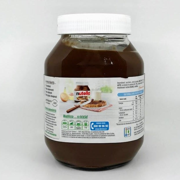 Nutella - Hazelnut Spread - 900g (31.74 oz) - MADE IN ITALY