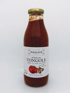 Paolo's - Tomato Sauce With Vongole Red Clam Sauce - 520g (18.34 oz)