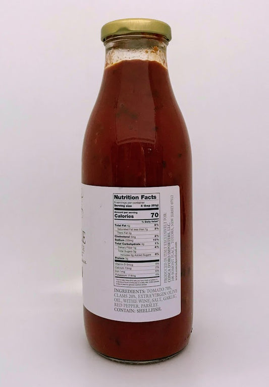 Paolo's - Tomato Sauce With Vongole Red Clam Sauce - 520g (18.34 oz)