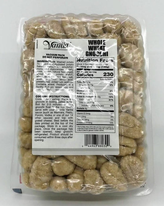 Vantia - Gnocchi with Potato - Whole Wheat - 500g (1.1lb)
