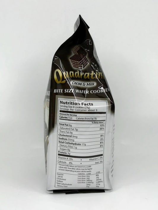Loacker - Quadratini Cocoa & Milk Wafers - 250g (8.82oz)