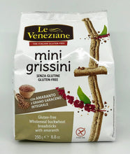 Le Veneziane - Mini Grissini Amaranto e Grano Saraceno Integrale - 250g (8.8oz)