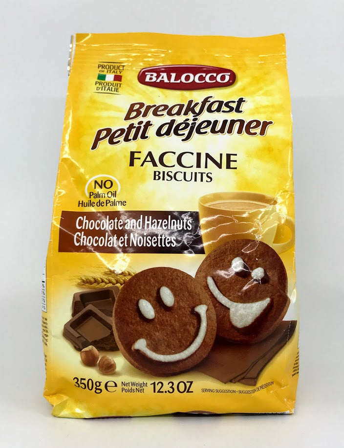 Balocco -  Faccine Cookies - 350g (12.3 oz)