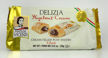 Vicenzi - Delizia Hazelnut Cream Puffs - 125g (4.41oz)