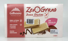 Galbusera - Zero Grano -  Senza Glutine - Chocolate Wafers - 180g (6.3oz)
