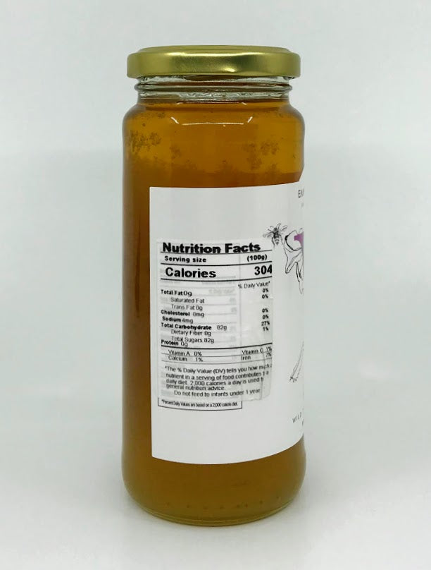 Vasilissa - Wild Thyme and Flower Honey - 460g (16.22 oz)