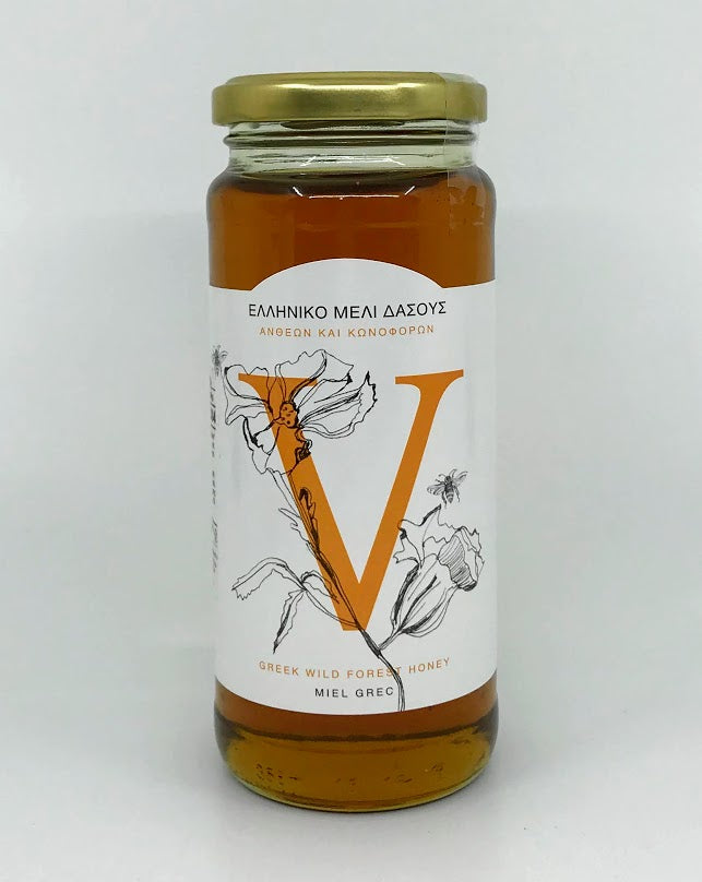 Vasilissa - Greek Wild Forest Honey - 460g (16.22 oz)